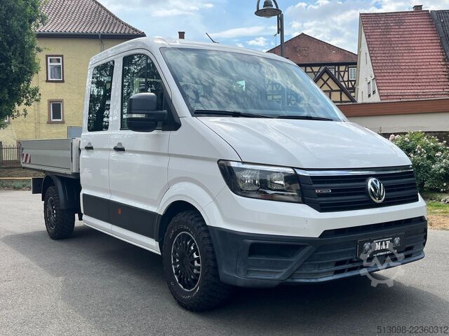 Pritschenwagen VOLKSWAGEN CRAFTER 4 MOTION PRITSCHE DoKa 3500KG-AHK AUT.