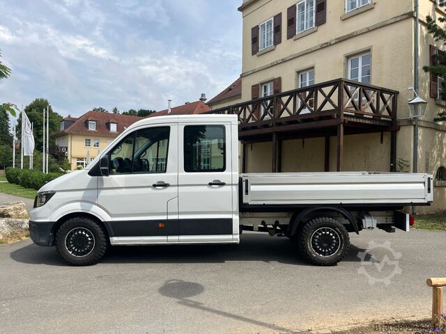 Pritschenwagen VOLKSWAGEN CRAFTER 4 MOTION PRITSCHE DoKa 3500KG-AHK AUT.