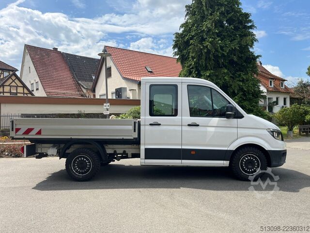 Pritschenwagen VOLKSWAGEN CRAFTER 4 MOTION PRITSCHE DoKa 3500KG-AHK AUT.