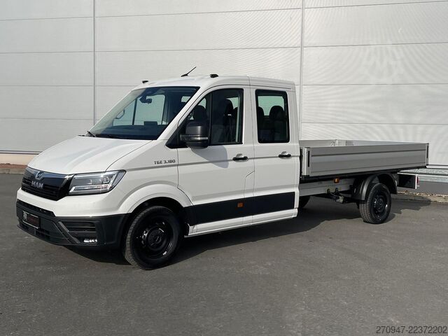 Pick-up van MAN TGE 3.180 Pritsche DOKA LR KAMERA AHK SITZHZ