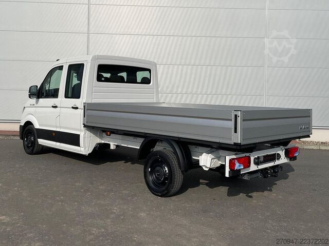 Pick-up van MAN TGE 3.180 Pritsche DOKA LR KAMERA AHK SITZHZ