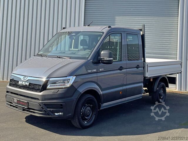 Pick-up van MAN TGE 3.180 Pritsche DOKA MR 4x4 ACC LED DIFF-SPER