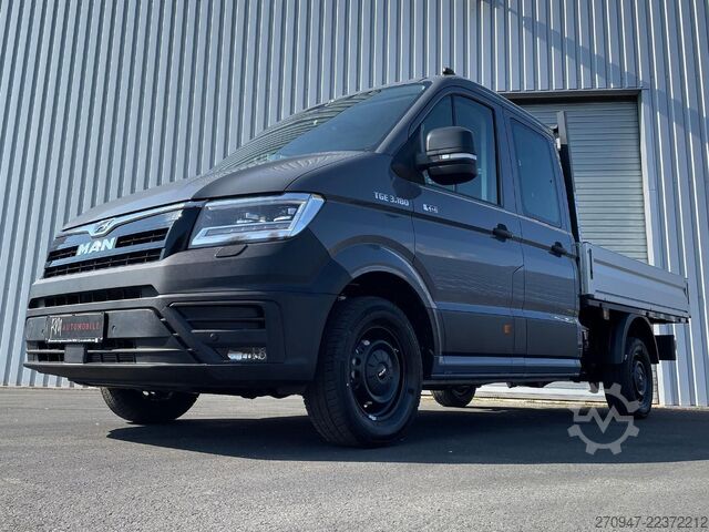 Pick-up van MAN TGE 3.180 Pritsche DOKA MR 4x4 ACC LED DIFF-SPER