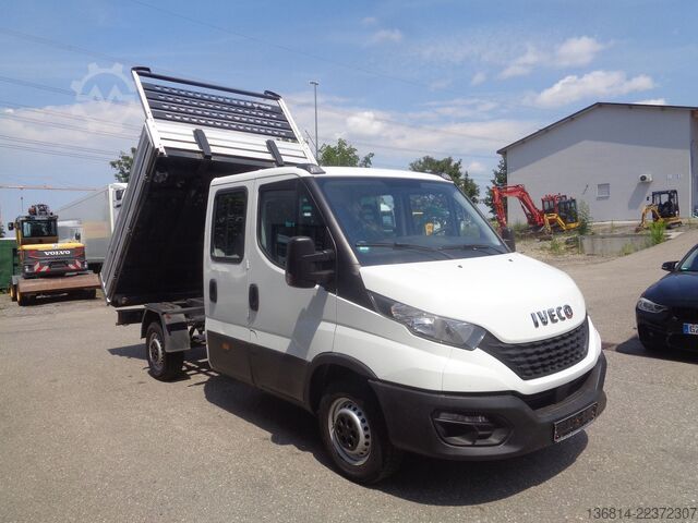 Tipper van IVECO Daily Doka 35S14 Doka Kipper Klima AHK 7-Sitzer