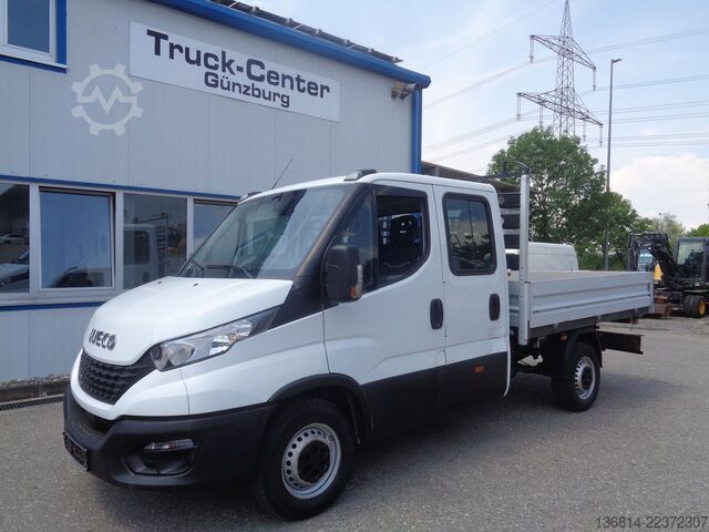 Tipper van IVECO Daily Doka 35S14 Doka Kipper Klima AHK 7-Sitzer