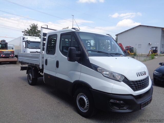 Tipper van IVECO Daily Doka 35S14 Doka Kipper Klima AHK 7-Sitzer