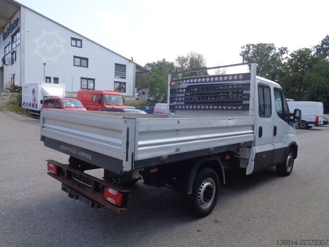 Tipper van IVECO Daily Doka 35S14 Doka Kipper Klima AHK 7-Sitzer