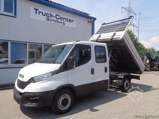 Tipper van IVECO Daily Doka 35S14 Doka Kipper Klima AHK 7-Sitzer