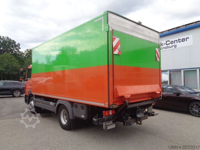 Box truck MERCEDES-BENZ Atego 1324 L 5,3 M Klima 2 x AHK Sperre RFK