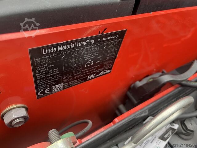 Schlepper Linde P50C