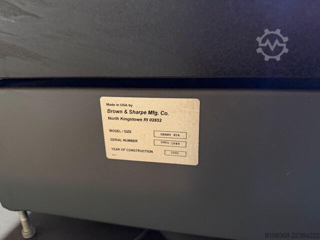 Coordinate measuring machine Brown & Sharpe 