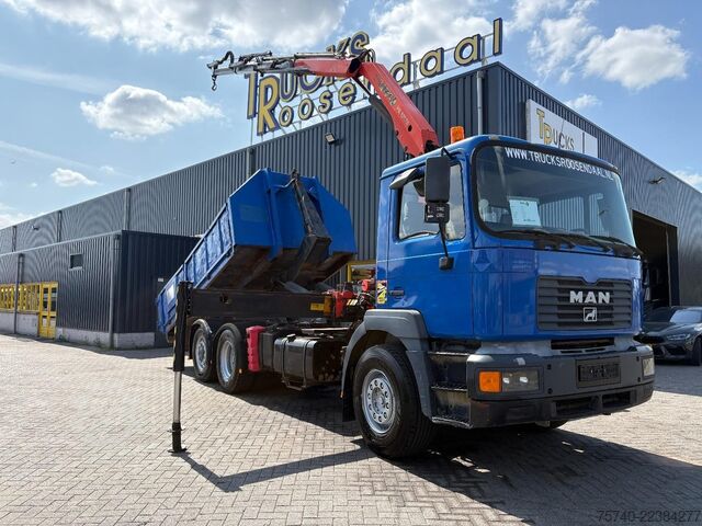 Kranwagen MAN F 2000 28.364  + PALFINGER PK 12080   3X EXT + ...