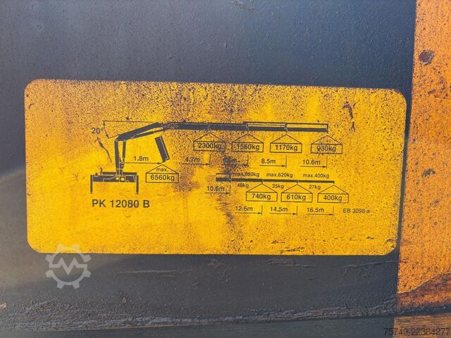 Kranwagen MAN F 2000 28.364  + PALFINGER PK 12080   3X EXT + ...