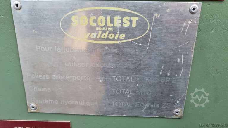 Mehrblatt-Besäumkreissäge SOCOLEST c9 12x70 socolest c9