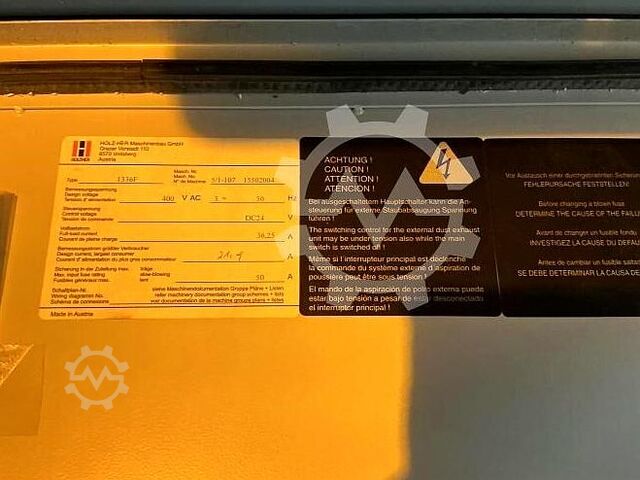 Kantenanleimmaschine Holz-her Arcus 1336