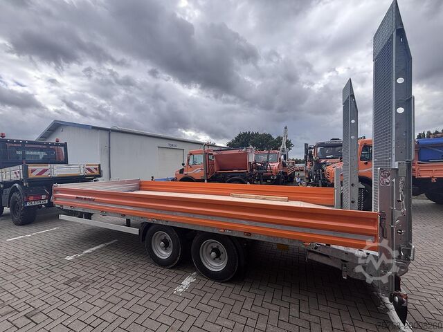 Tieflader Anhänger MÜLLER-MITTELTAL Tandem Tieflader ETÜ TA R 11,9