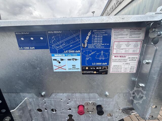 Tieflader Anhänger MÜLLER-MITTELTAL Tandem Tieflader ETÜ TA R 11,9