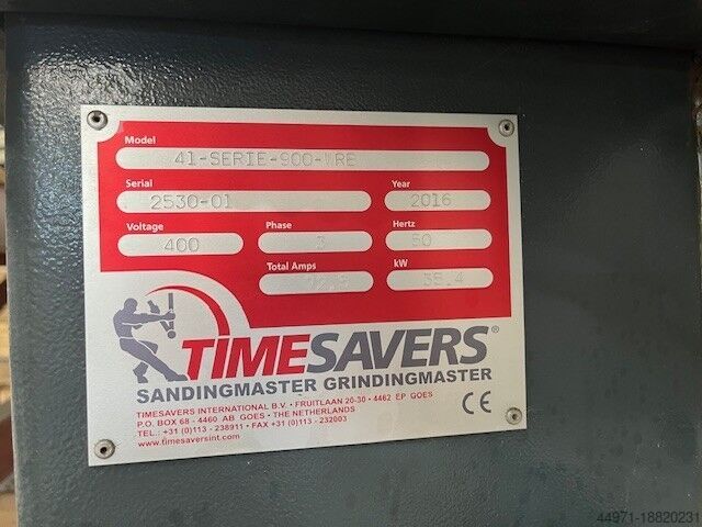 Sheet metal deburring machine Timesavers 41 Serie 900 WRB