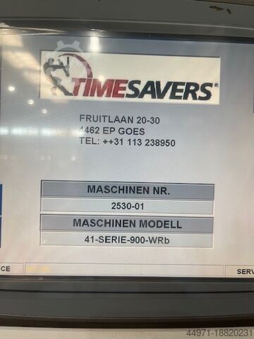 Sheet metal deburring machine Timesavers 41 Serie 900 WRB