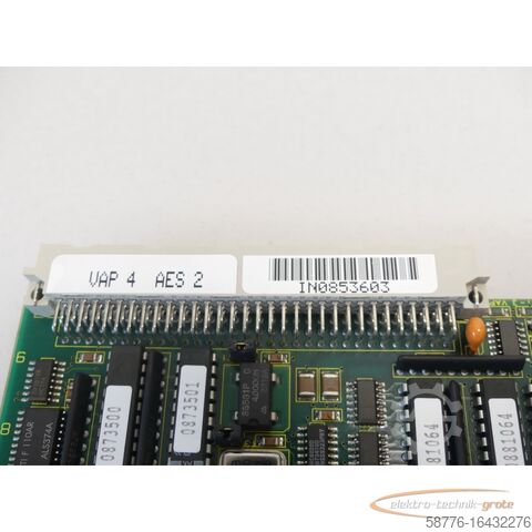 Component Grundig / Gildemeister VAP4 Karte VAP 4 AES 2 0.881.051-3 SN 6328007