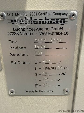 Automatic binding Wohlenberg City 4000