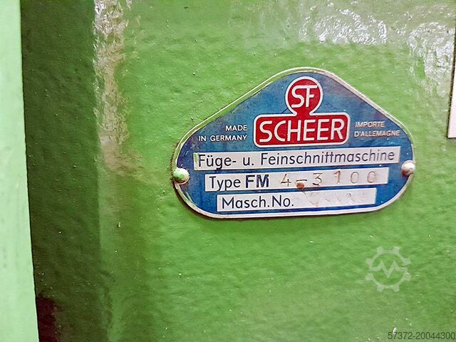 Veneer Saw Scheer FM 4-3100