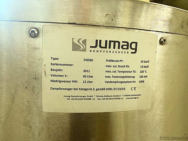 Rapid Steam Generator Jumag DG 360