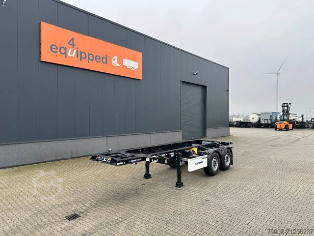 Containertransport Krone NEU UND DIREKT VERFÜGBAR: 20FT-ADR-FAHRGESTELL ...