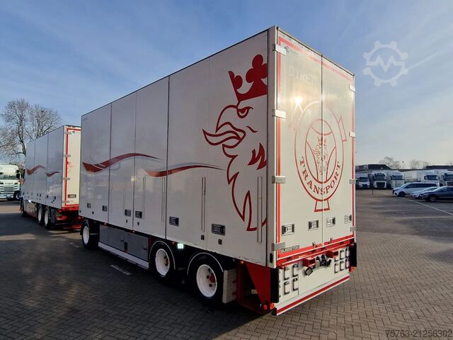Kühl-/Tiefkühltransport Scania R620-V8 Highline 6x4 - Bussbygg box with heater...