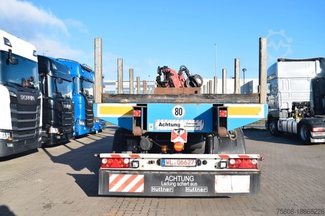 Working platform semitrailer MEUSBURGER Rungen Ausziehbar 11,80-16,90m Zwangsgelenkt