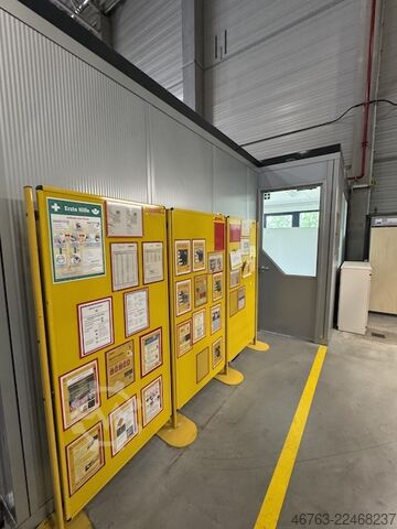 Lagerbüros, Raum-im-Raum-System Kleusberg Systemraum Trendline