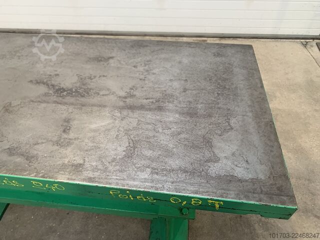 Cast iron control/tracing marble Marbre de contrôle/traçage en fonte 1700 x 700 x 230 mm