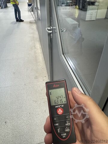 Warehouse offices, room-in-room system Kleusberg Systemraum Trendline