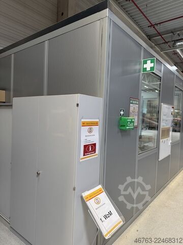 Warehouse offices, room-in-room system Kleusberg Systemraum Trendline