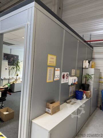 Warehouse offices, room-in-room system Kleusberg Systemraum Trendline