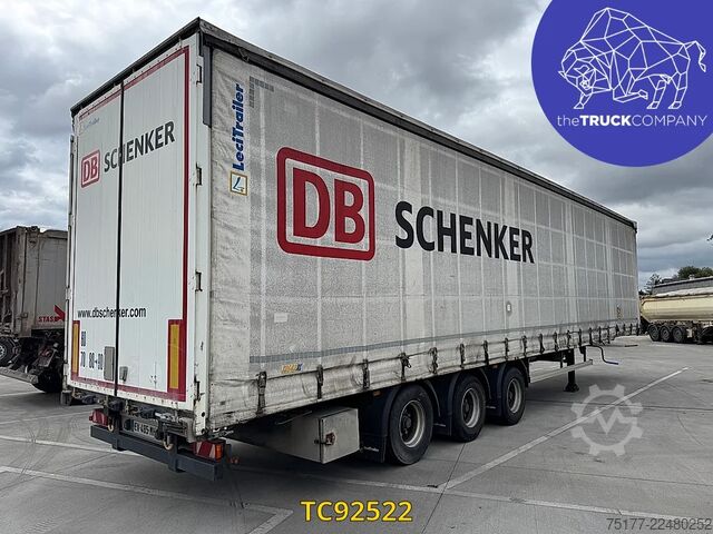 Sliding tarpaulins LeciTrailer 