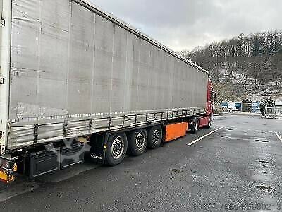 Open semitrailer with tarp KRONE SD , Standart