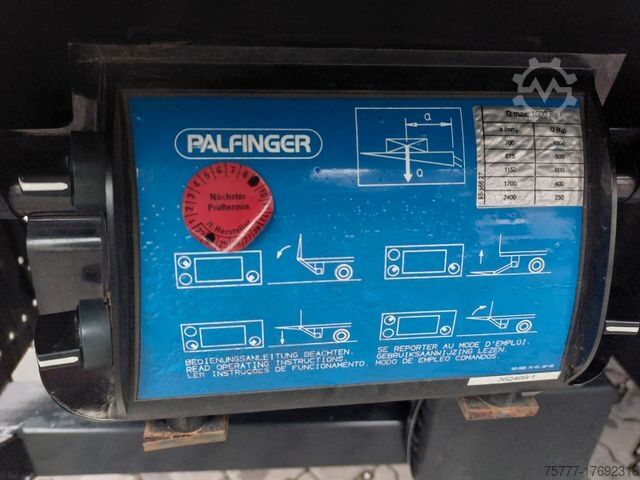 Curtain sider van IVECO Eurocargo 75E-160 Bordwände-Palfinger LBW-LDWS