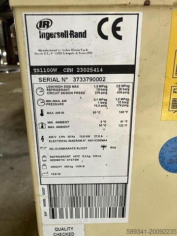2009 INGERSOLL RAND TS110X Ingersoll-Rand TS110X