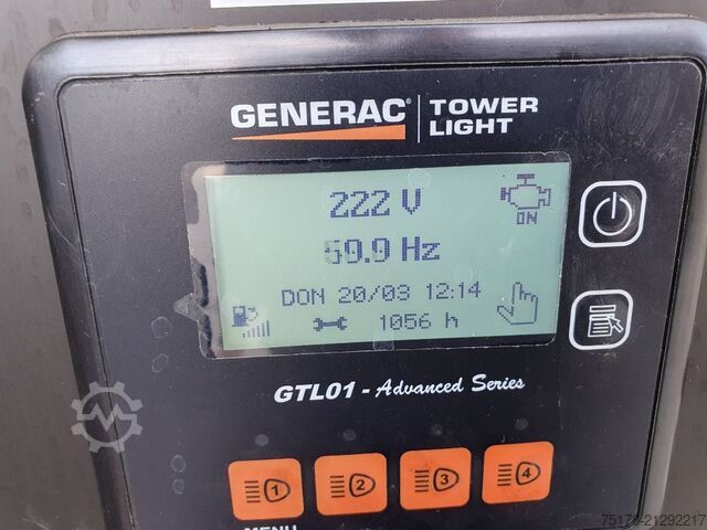 Lichtturm Generac V20 Lichtmast / 1.056 h / lagernd