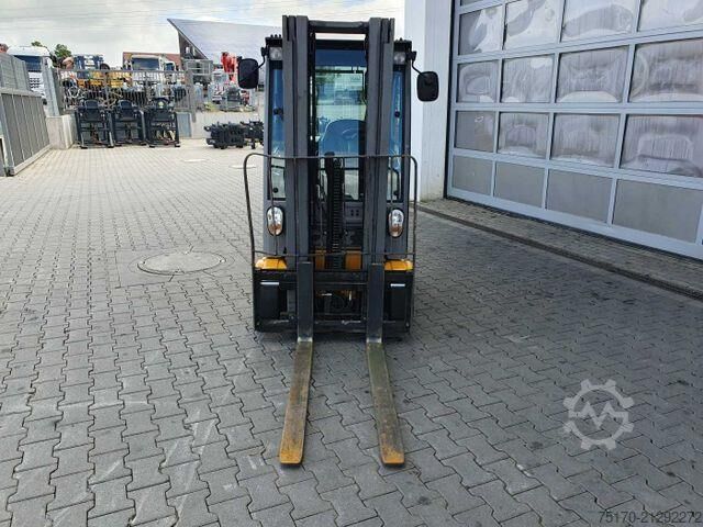 Forklift Jungheinrich EFG 215 / Triplex: 4.25m! / SS / 2.472h! / 2020