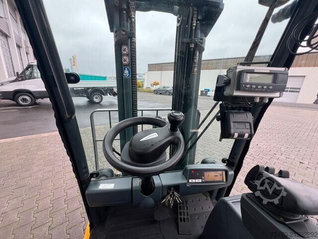 Forklift Jungheinrich EFG 215 / Triplex: 4.25m! / SS / 1.285h / 2021