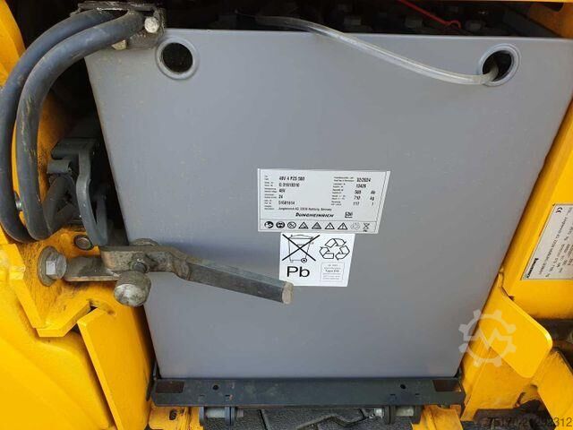 Forklift Jungheinrich EFG 215 / Triplex: 4.25m! / SS / 4.166h / 2024