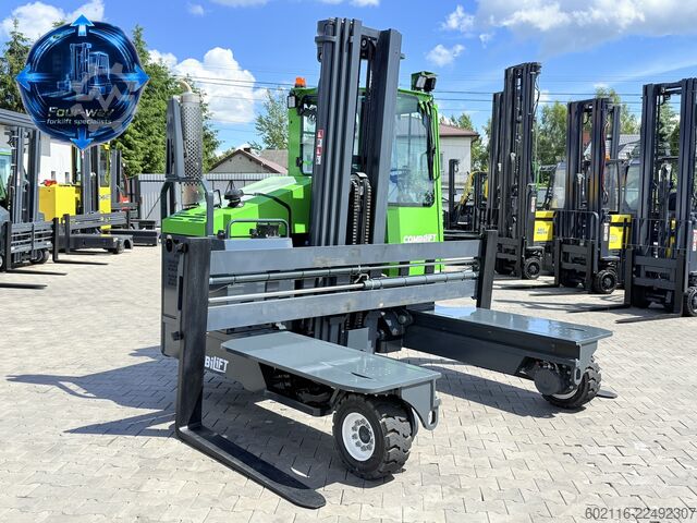 4-way forklift Combilift C4500 GAS TRIPLEX 5952 WIDE POSITIONER