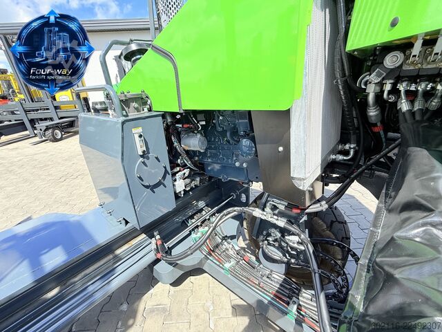 4-way forklift Combilift C4500 GAS TRIPLEX 5952 WIDE POSITIONER