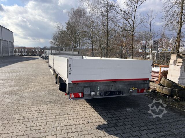 Open trailer Humbaur HBTZ 137224  14,4 t Tandem- Pritschenanhänger- Tieflader
