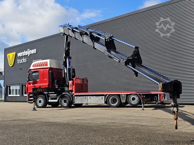 Loading platform DAF CF 460 8x2/6 / FASSI 82 t/m CRANE / KRAN - 18.3...