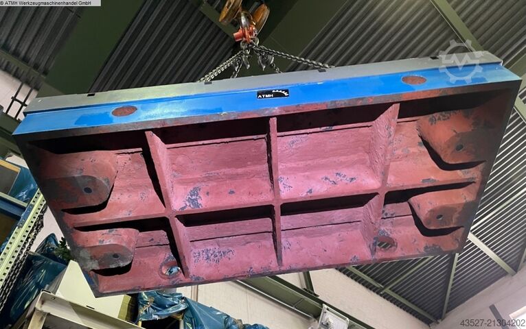 Bolster plate GERD WOLFF 2000 x 1000 x 310mm