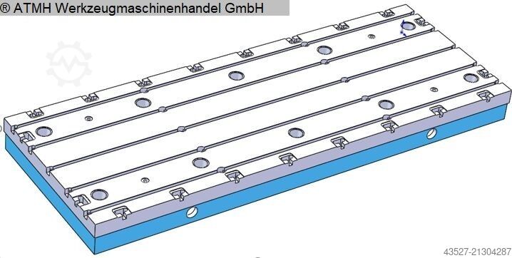Aufspannplatte GERD WOLFF 4000 x 1500 x 310mm