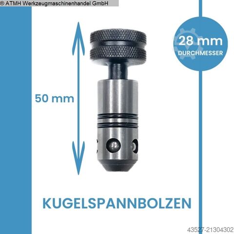 Schweißtisch GERD WOLFF Kugelspannbolzen D28 x 50 mm